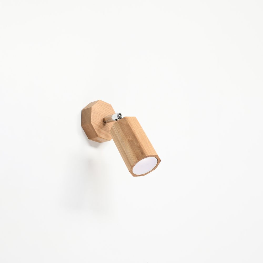 Scandinavian Design Wall Lamp - Wood Zake - High Quality GU10 Lighting