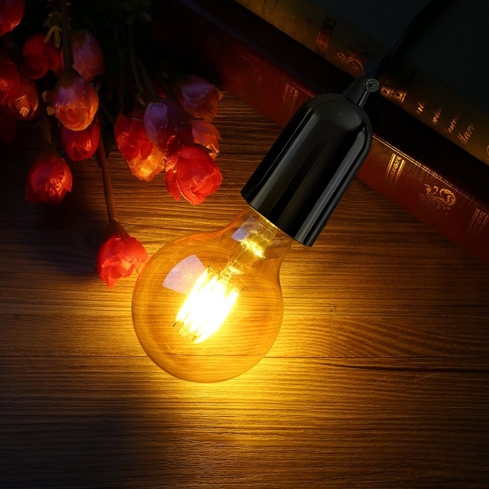 Vintage Antique Retro Metal Bulb Socket Lamp Holder Lamp Shades Industrial Edison Bulb Light