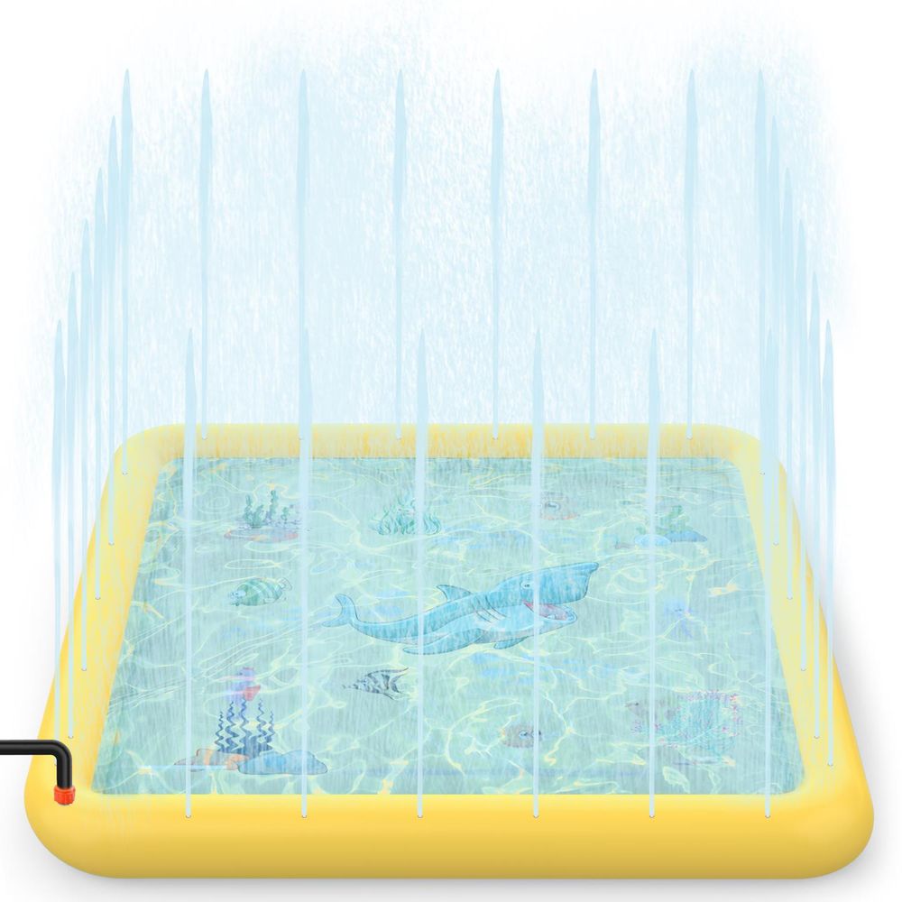 SOKA Yellow Square Sprayer 0000256 - Multipurpose Splash Mat