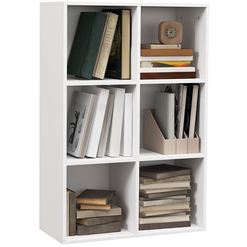 HOMCOM Cubic Cabinet Bookcase Storage Shelves for Home Office