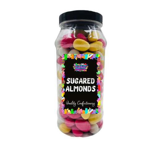 Sugared Almond Sweets Retro Sweets Gift Jar - 735g