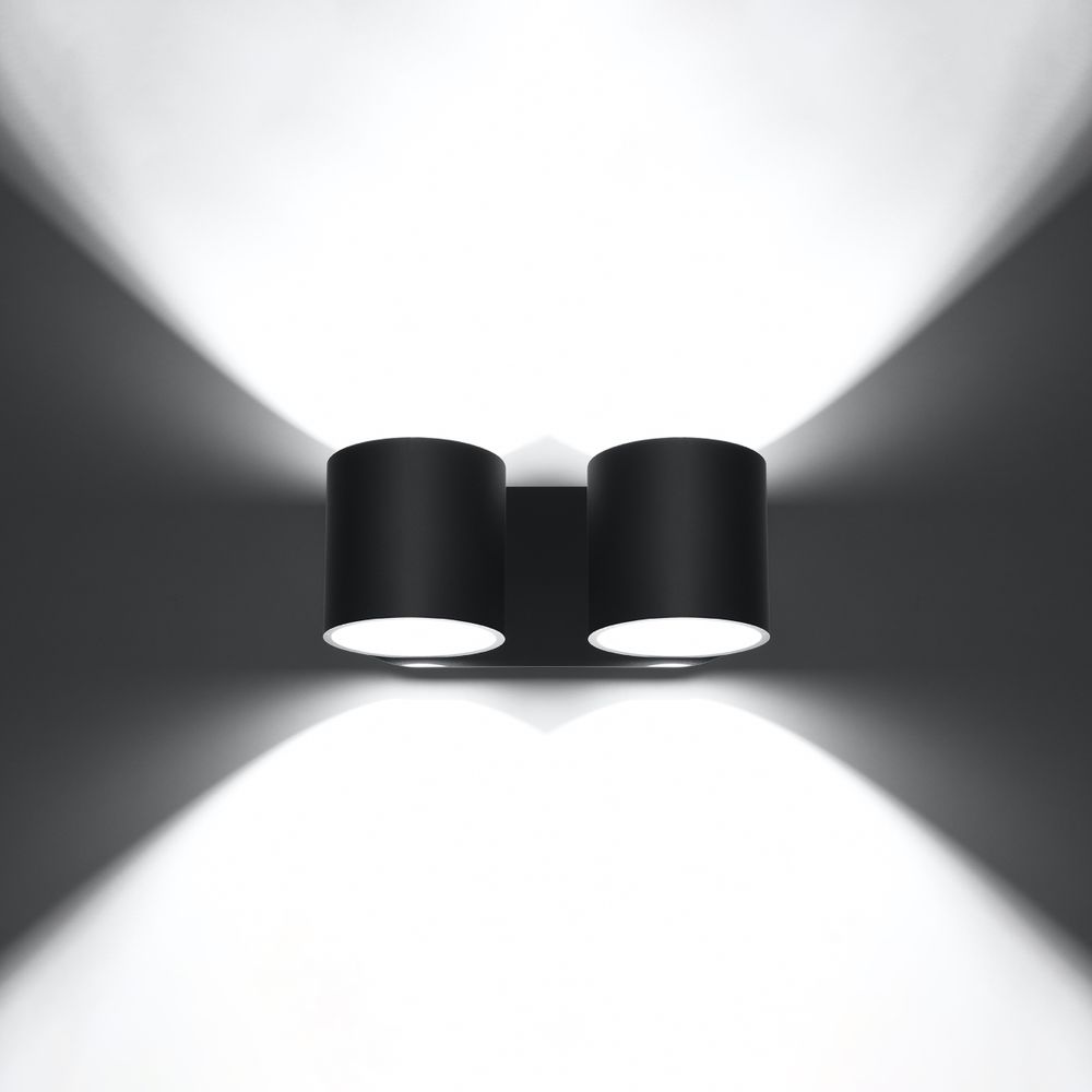 Orbis Double Aluminum Wall Lamp - Modern Design - G9 Compatible