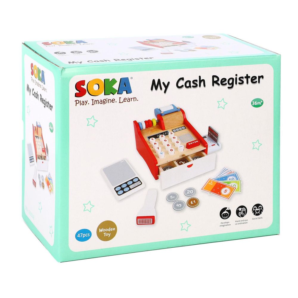 SOKA Cash Register - Learn, Play, Develop Skills