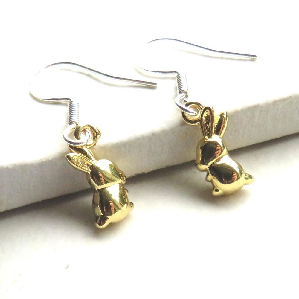 Bunny Rabbit Drop Earrings | Ideal Birthday or Christmas Gift