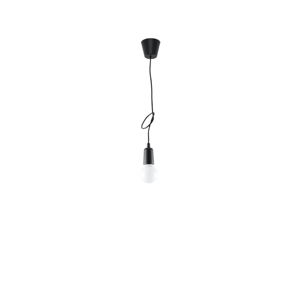 Pendant lamp PVC Diego modern Design E27