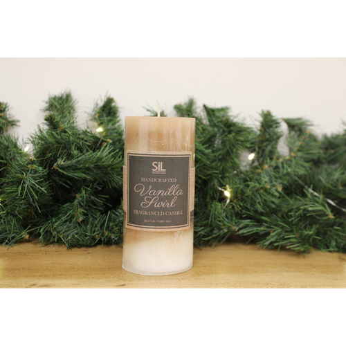 Caramel Ombre Pillar Candle