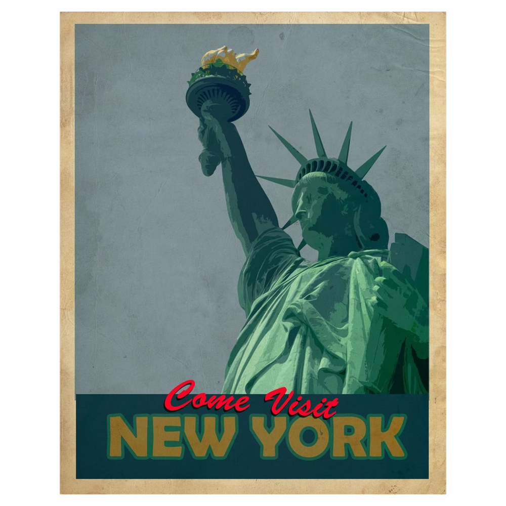 Authentic Retro New York Metal Sign - Best Quality - Limited Stock