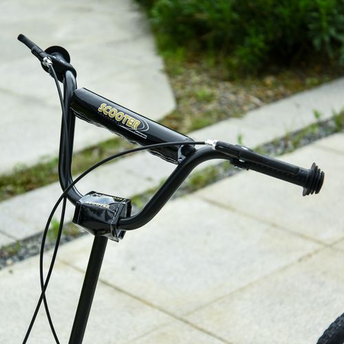 HOMCOM Kids Stunt Scooter with 12" Rubber Wheels, Adjustable Handlebar