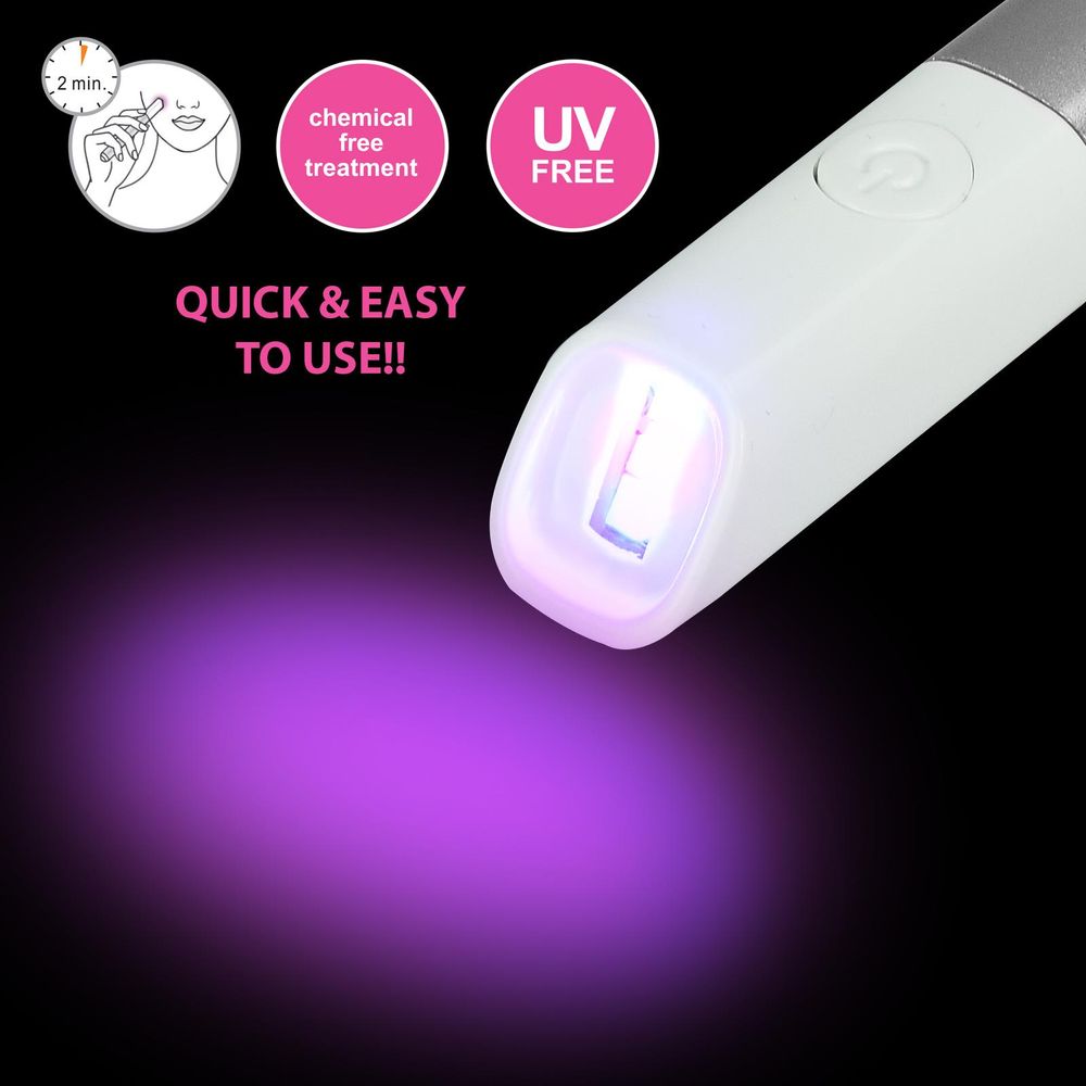 ASAB Light Therapy Acne Spot Treatment - SILVER AS-61683 5056157961683
