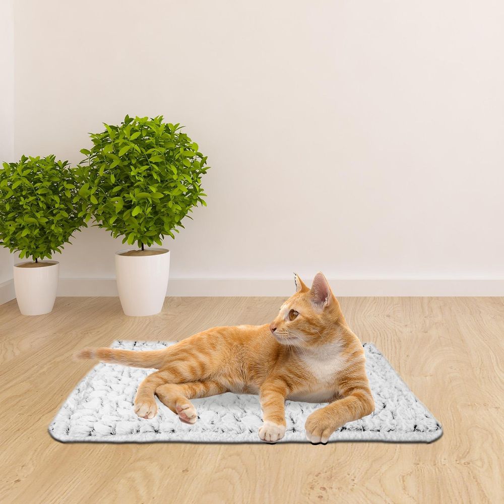 ASAB Self Heating Pet Bed - 70cm x 47cm - Safe, Spacious, and Easy to Store - Perfect for All Pets - Easily Washable