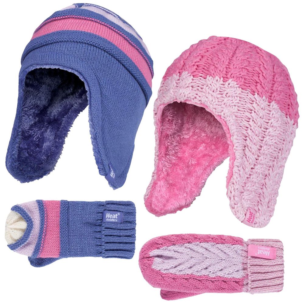 Heat Holders - Kids Hat & Gloves Set - P10