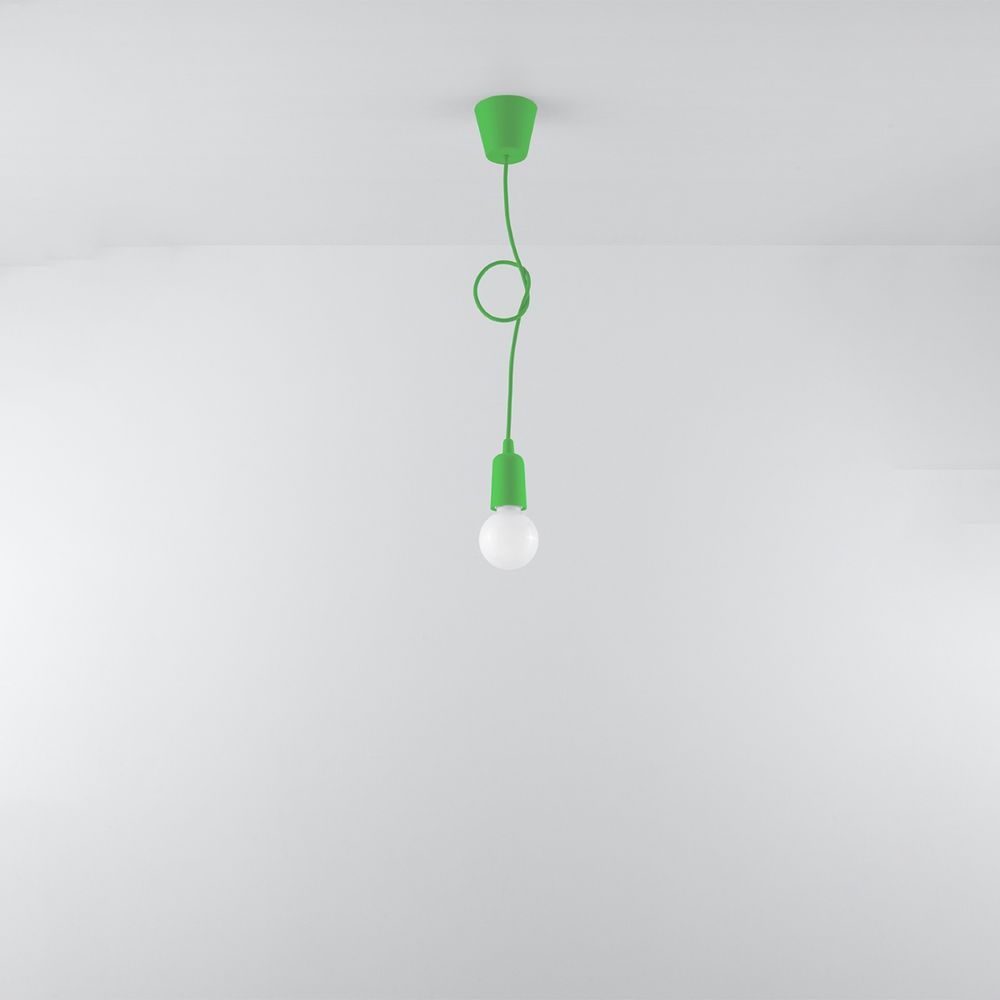 Designer Pendant Lamp: PVC Diego - Modern E27 Lighting
