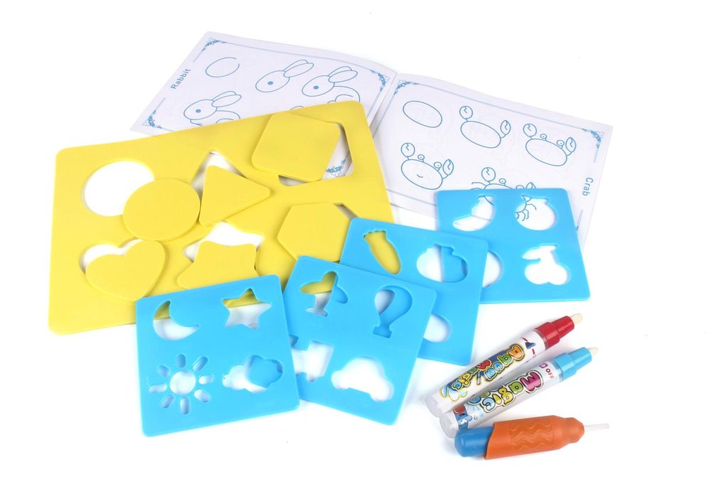 Large SOKA Doodle Mat with Accessories - No-Toxic, Eco-Friendly, Educational Toy - Perfect Gift for Kids!