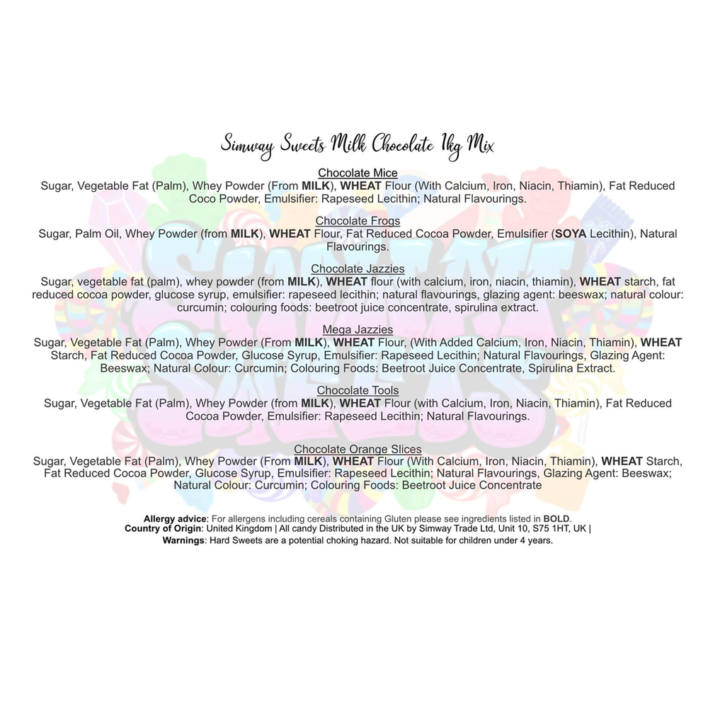 Premium Milk Chocolate Mix - Perfect for Parties & Favors!