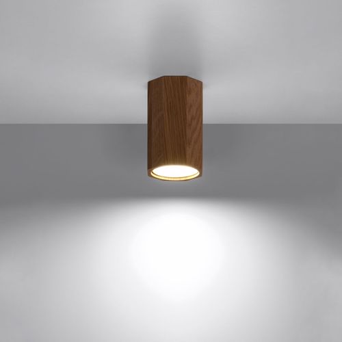 مصباح سقف خشبي Zake بتصميم إسكندنافي GU10