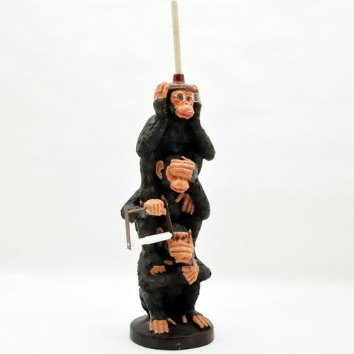 82CM MONKEY TOILET ROLL HOLDER