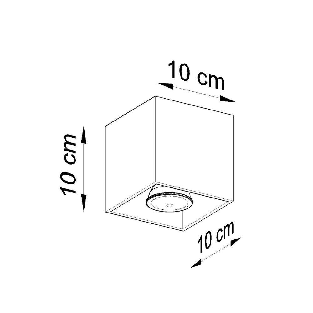 Modern Design Ceiling Lamp | Aluminum Quad Collection | High Quality | Different Colors