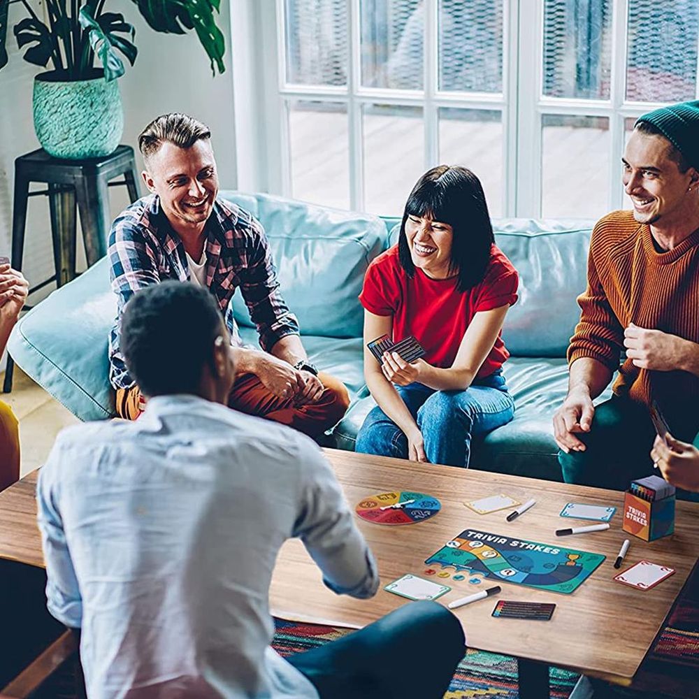 Trivia Stakes: Exciting Board Game with Trivia & Wagers