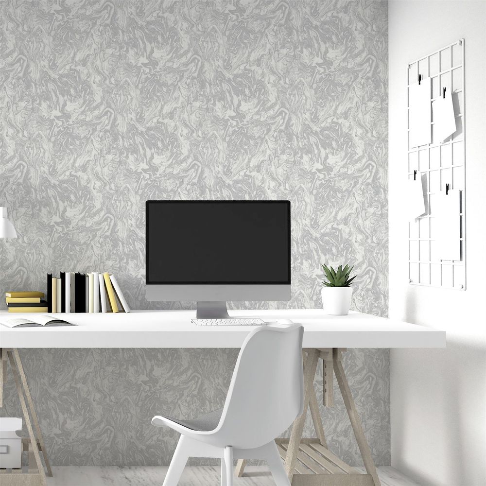 Premium Liquid Marble Grey sw12 - Exquisite Quality & Attention to Detail