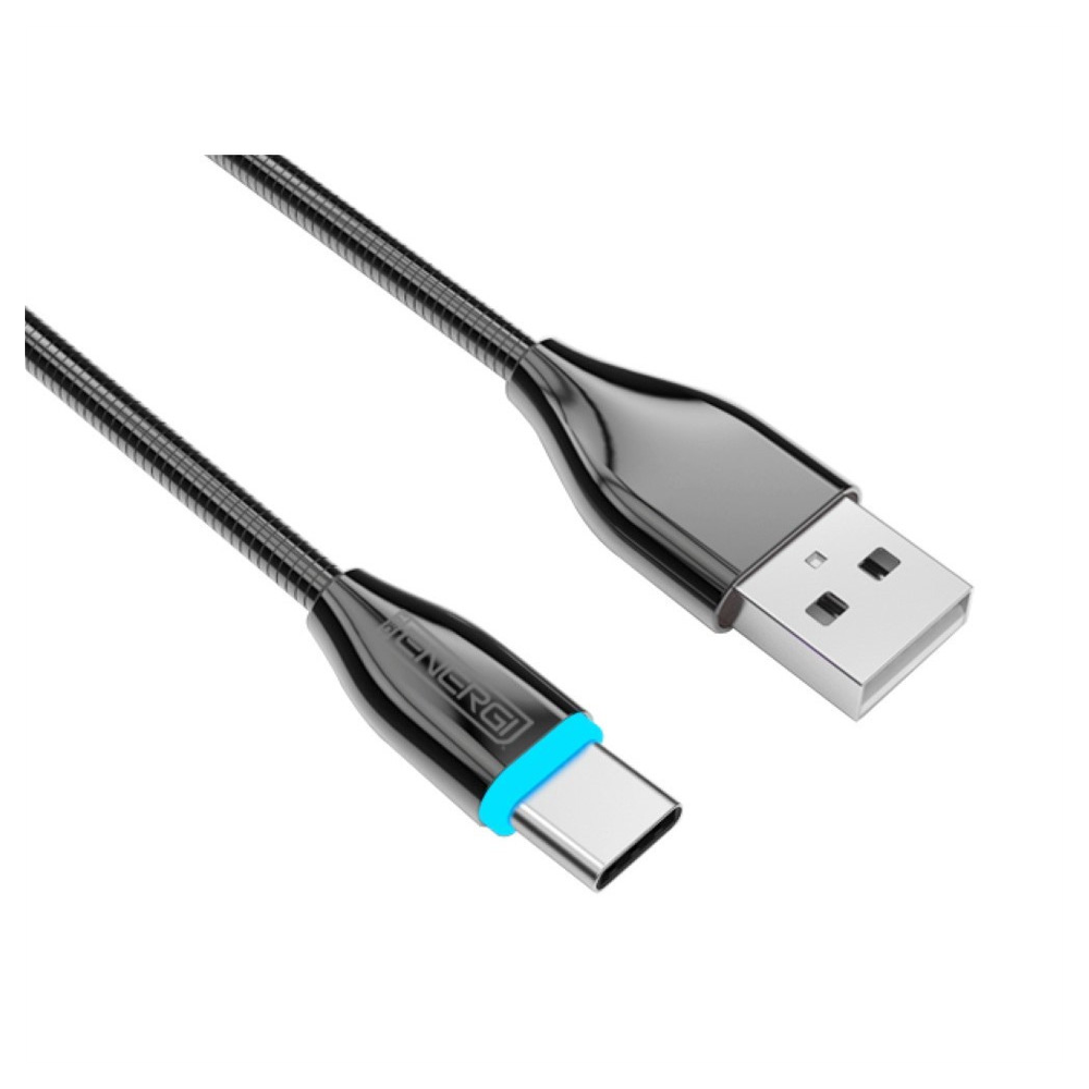 Tech Energi USB-C Cable - 1.2M - Black | Lifetime Warranty | Fast Charge & Sync | Durable Construction