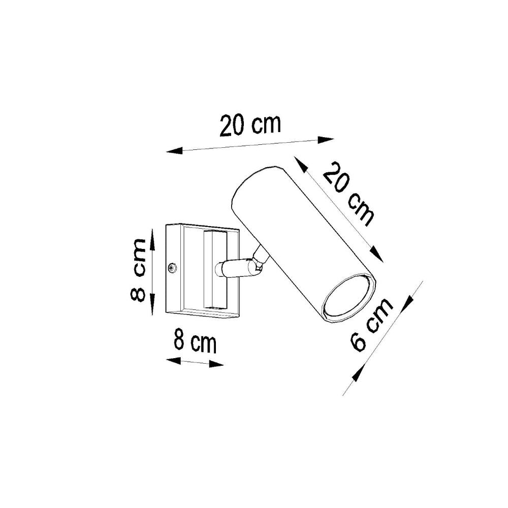 Steel Direzione Wall Lamp - Modern Design, High Quality