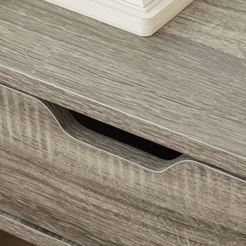 HOMCOM Floating Nightstand Set of 2, Nightstand with Drawer
