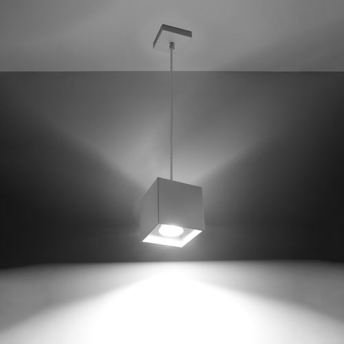 Pendant lamp aluminum Quad modern Design GU10