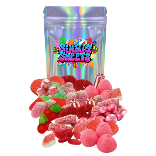 Simway Sweets Scarlet Red Pick N Mix Bag - 1KG