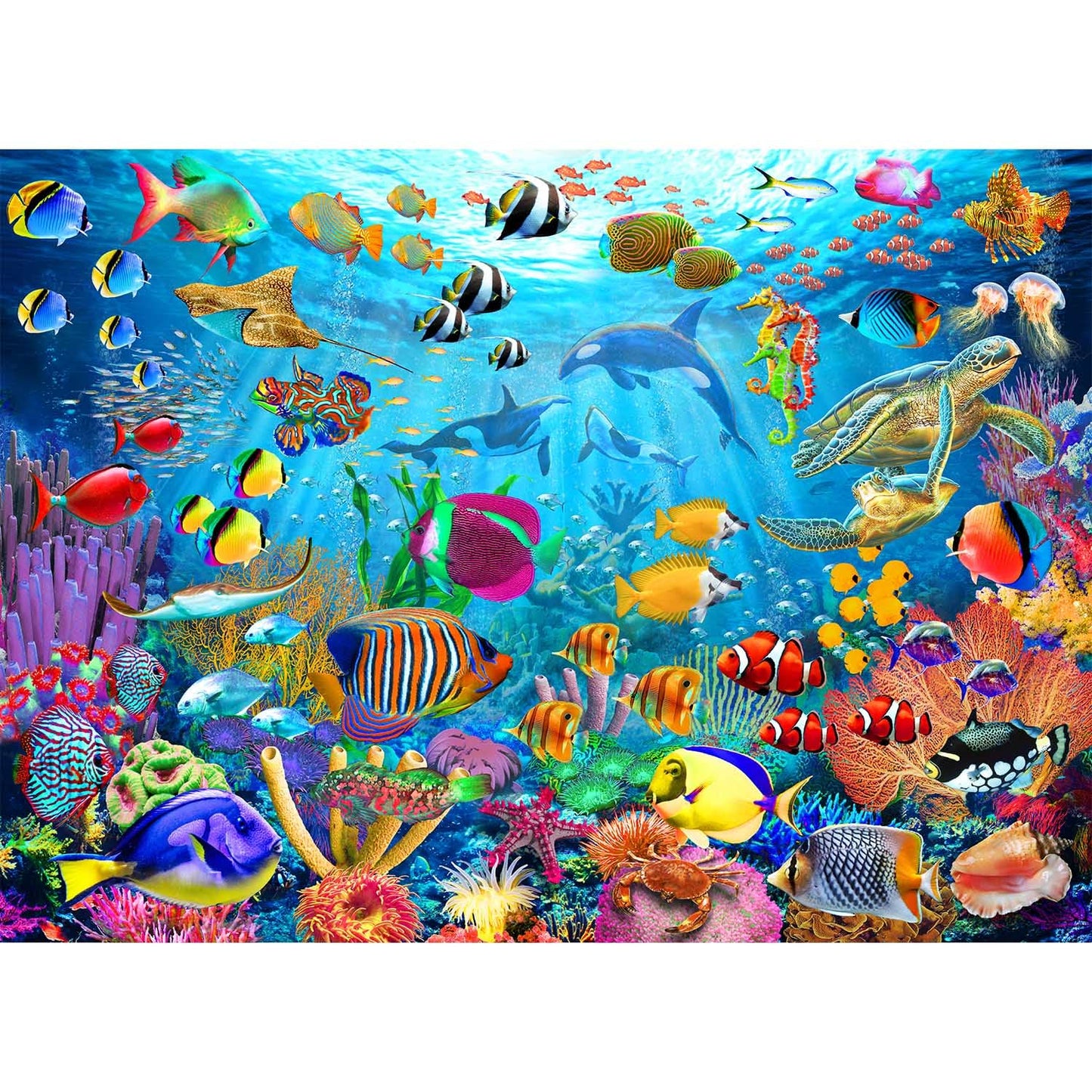 Unolidrom Ocean Underwater World: 200-Piece Kids Jigsaw Puzzle for Ages 6-10