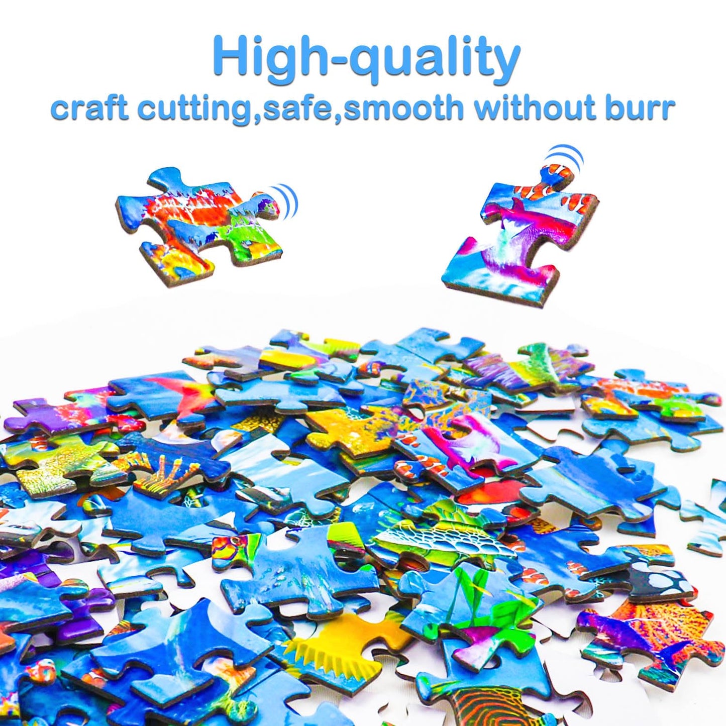 Unolidrom Ocean Underwater World: 200-Piece Kids Jigsaw Puzzle for Ages 6-10