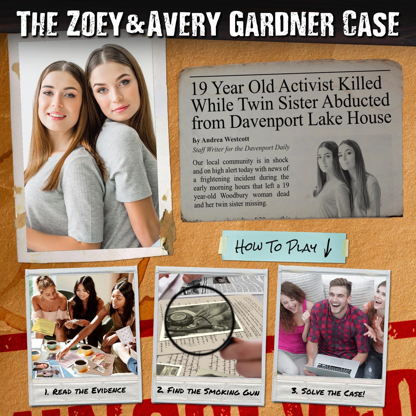 Unsolved Case Files | Gardner, Avery - Active Murder Mystery Case — Can You Solve The Case?