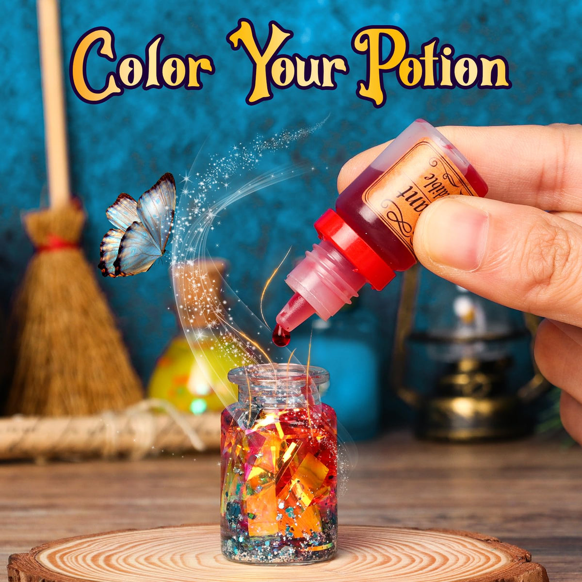 UOMTFAI Mystery Potion Craft Kit for Kids - 20 Magic Potions & Creative Accessories