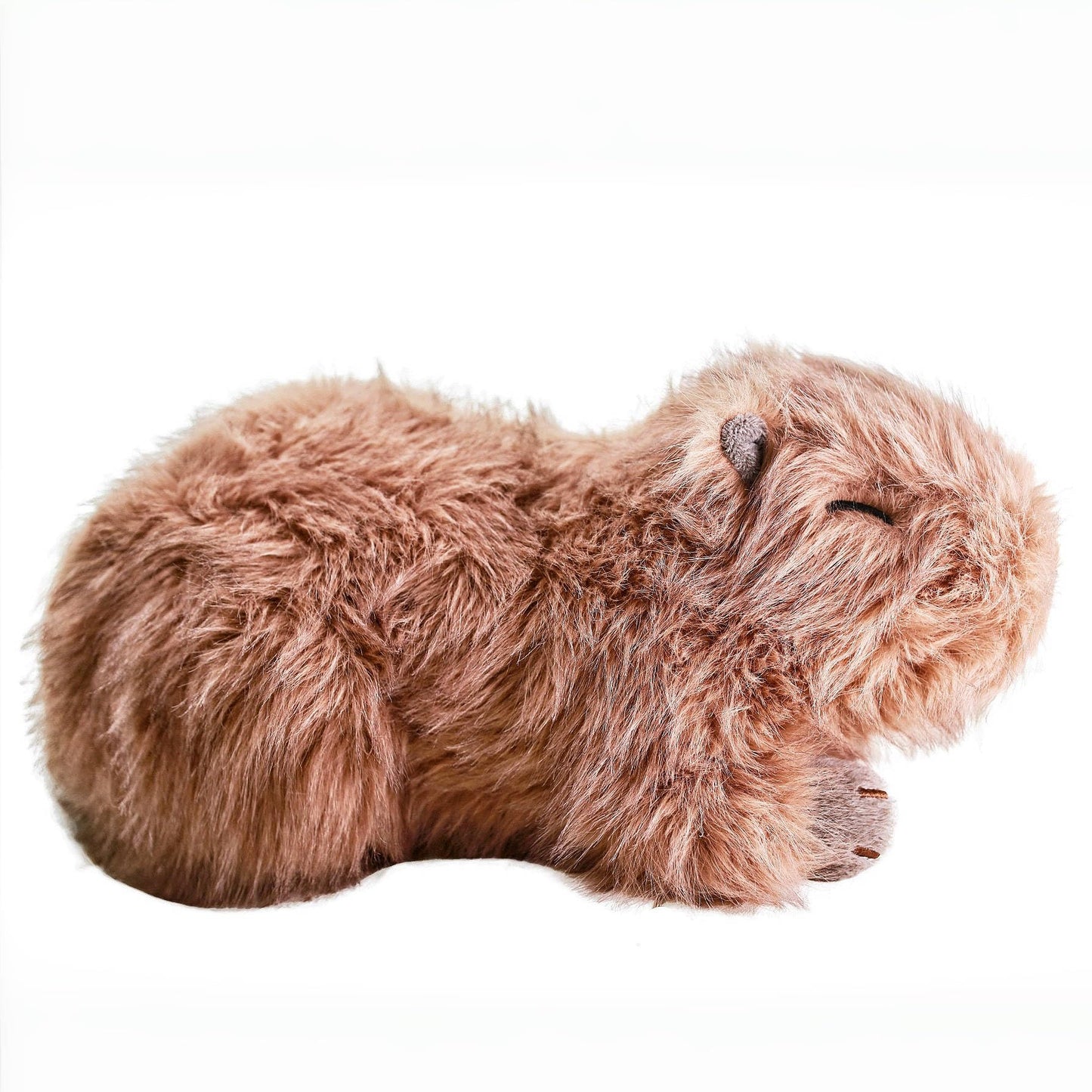 uoozii 20-inch Capybara Weighted Plush - 4 lb Microwavable with Removable Pouch
