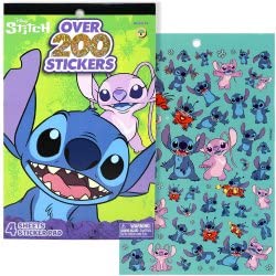 UPD Stitch 4 Sheet Foil Cover Sticker Pad | 200+ Stickers for Planners & Crafts