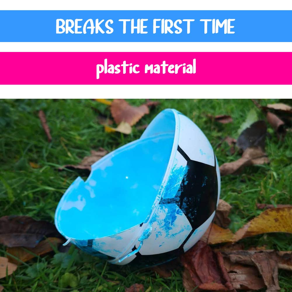 Gender Reveal Soccer Ball with Pink and Blue Powder | UP Shop