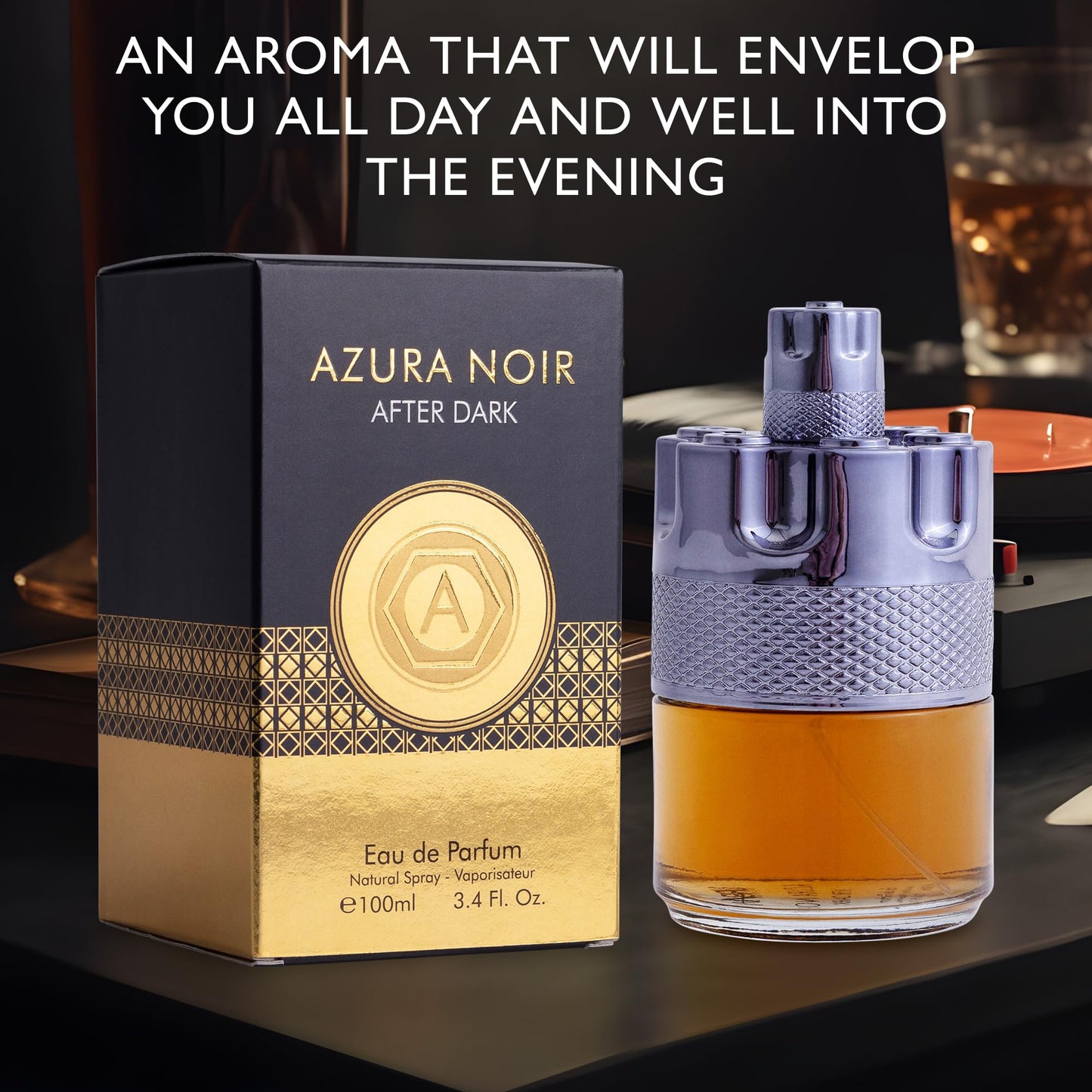 Azura Noir After Dark: Men's Woody Spicy Eau de Parfum | URBAN COLLECTION