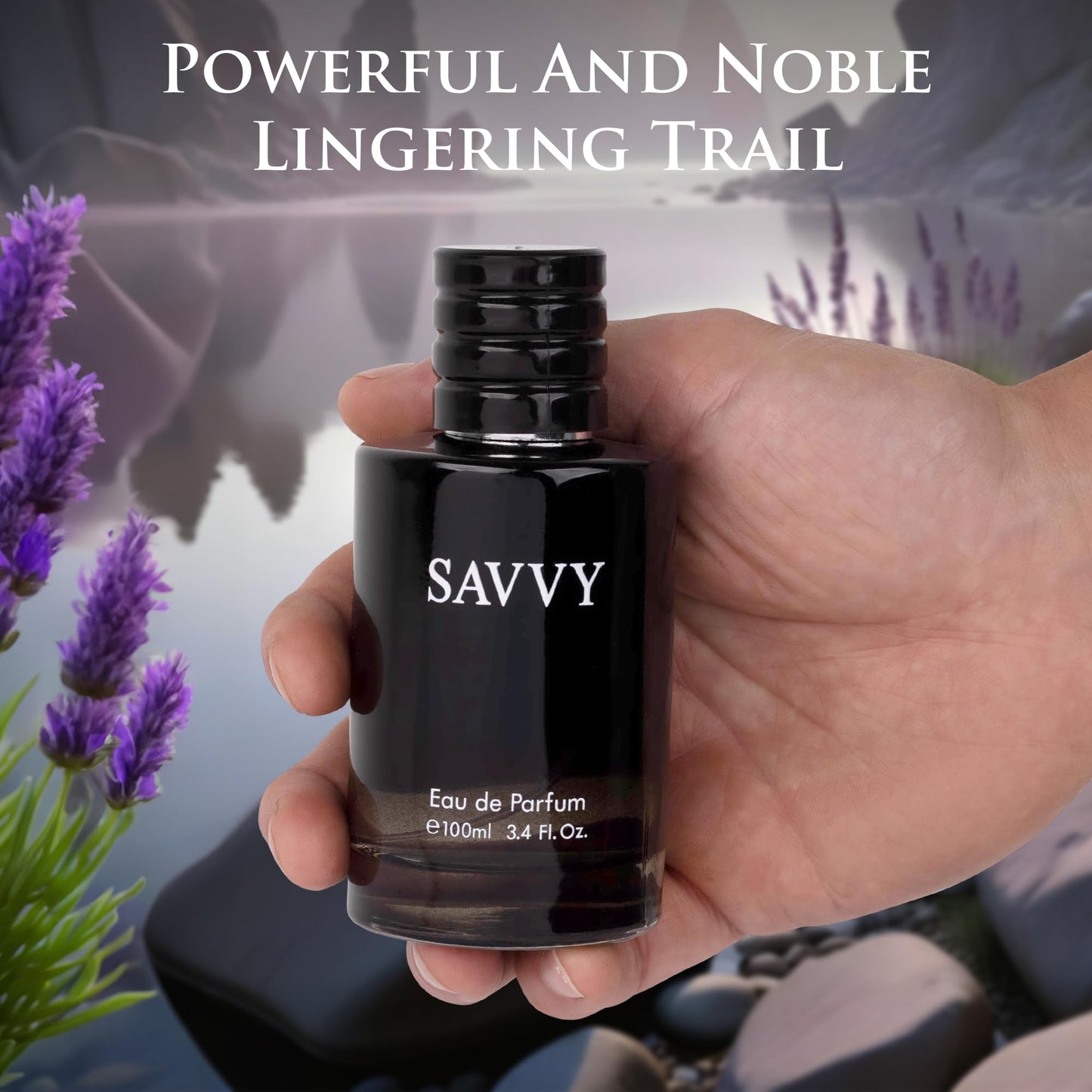 URBAN COLLECTION Savvy for Men Eau de Parfum – Bergamot, Pepper & Vanilla, 100 ml