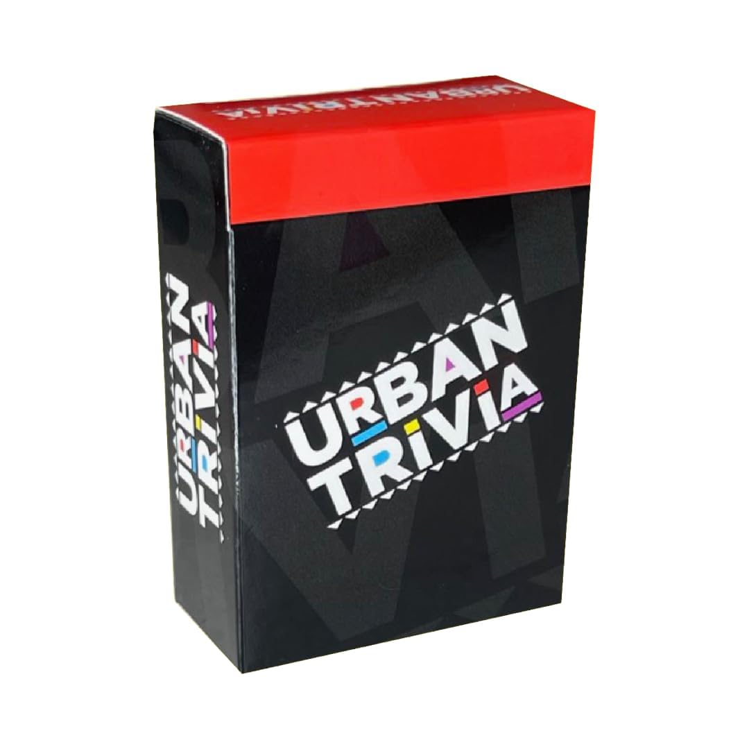 Urban Trivia Game: Black Card Game for The Culture | Culture Trivia for Nights & Gatherings