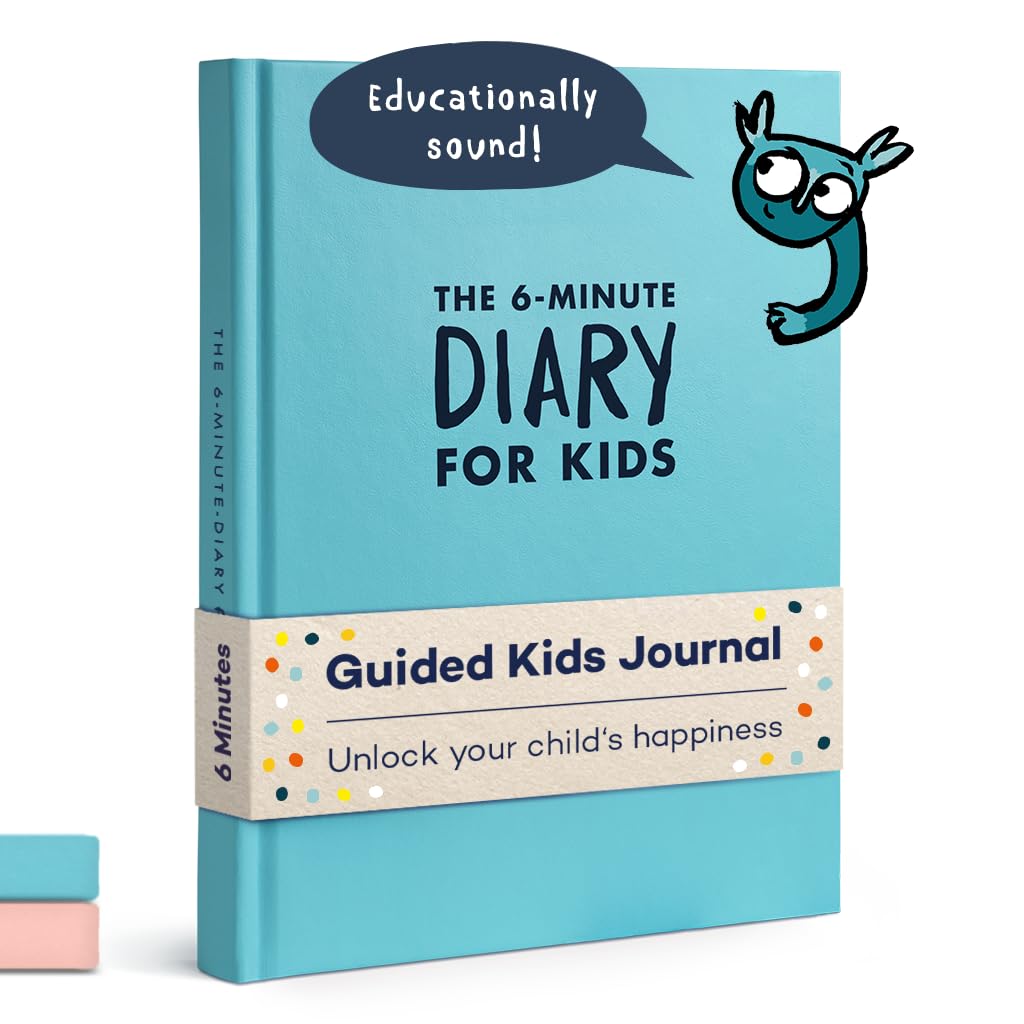 UrBestSelf 6-Minute Kids Diary – Gratitude Journal for Kids 6–12 | Mindfulness & Positive Habits