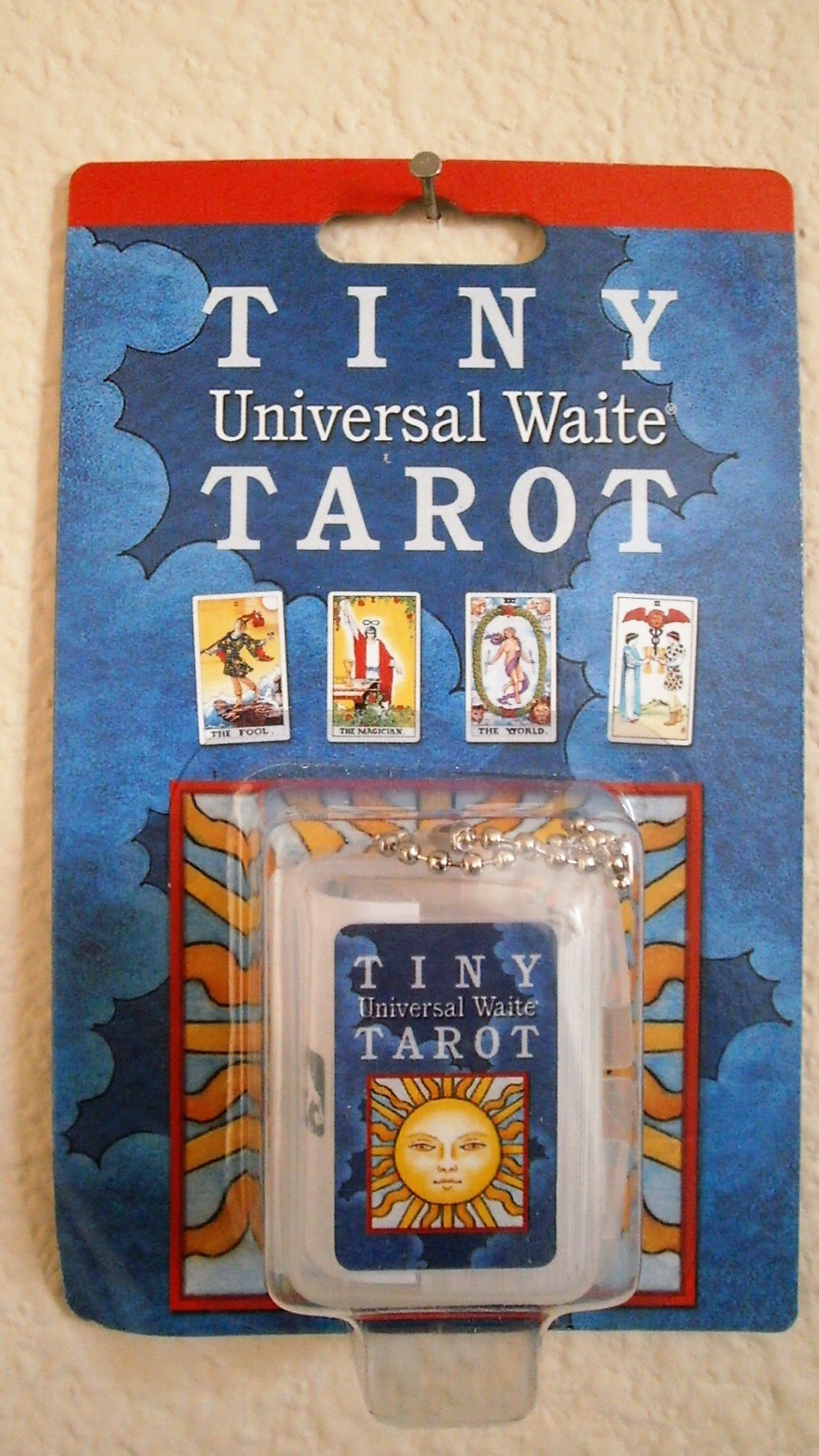 Tiny Tarot Cards - Universal Waite Keychain by US Games Systems