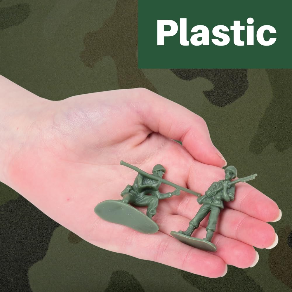 U. S. Toy Deluxe Bag of Classic Green Army Soldiers – 36 Pc (USTVL47)