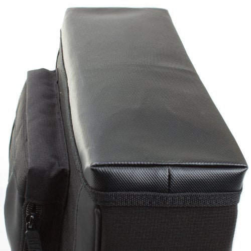 USA Gear Compact Travel Bag for D&D Accessories | Small DnD Bag with Dividers & Shoulder Strap – Black