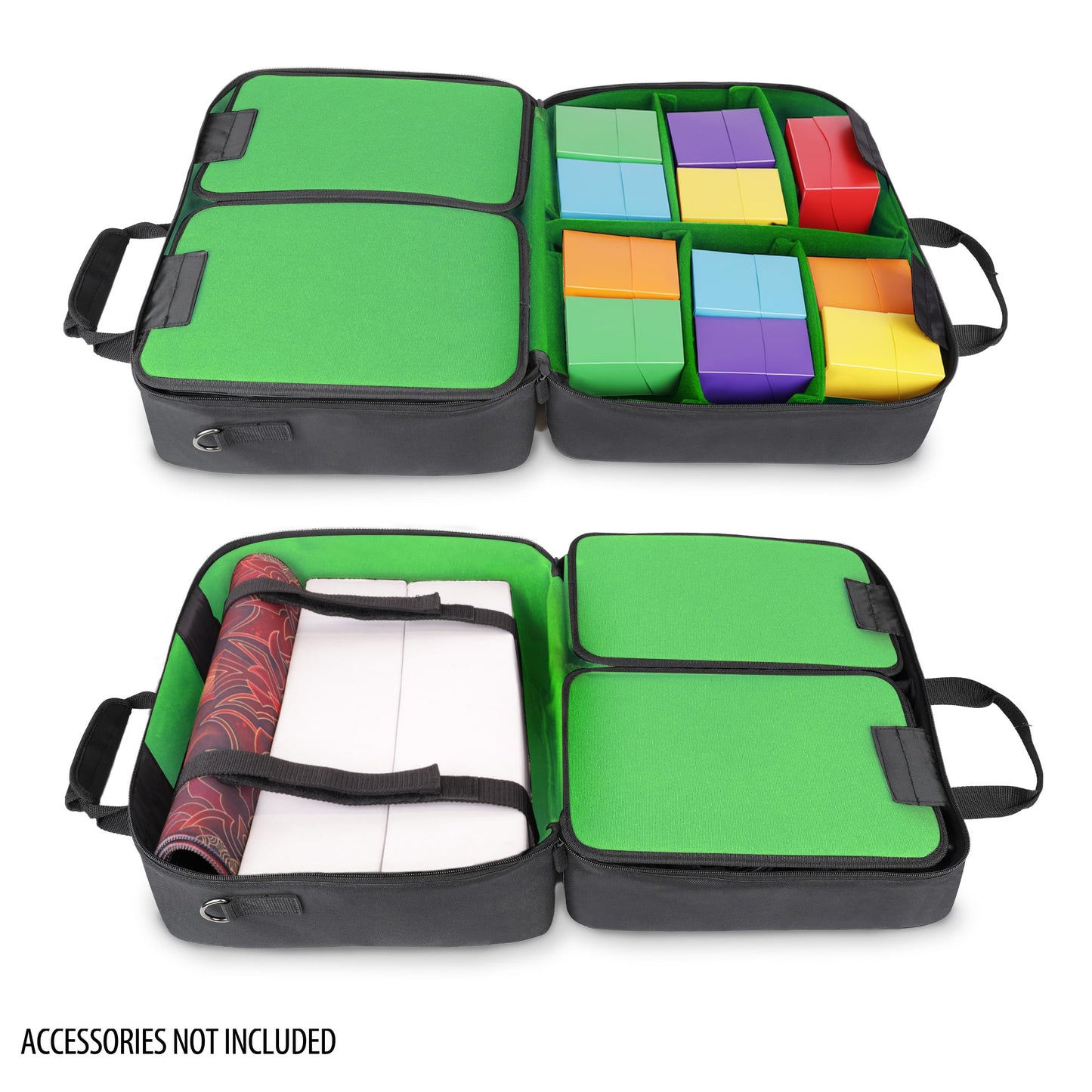 USA Gear XL Trading MTG Deck Box Bag – Large Weather-Resistant Case for Sleeved Cards