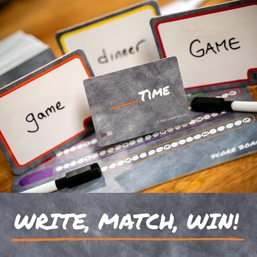 USAOPOLY Blank Slate – Word Cue Party Game for Family Game Night | 3-8 Players, Ages 8+