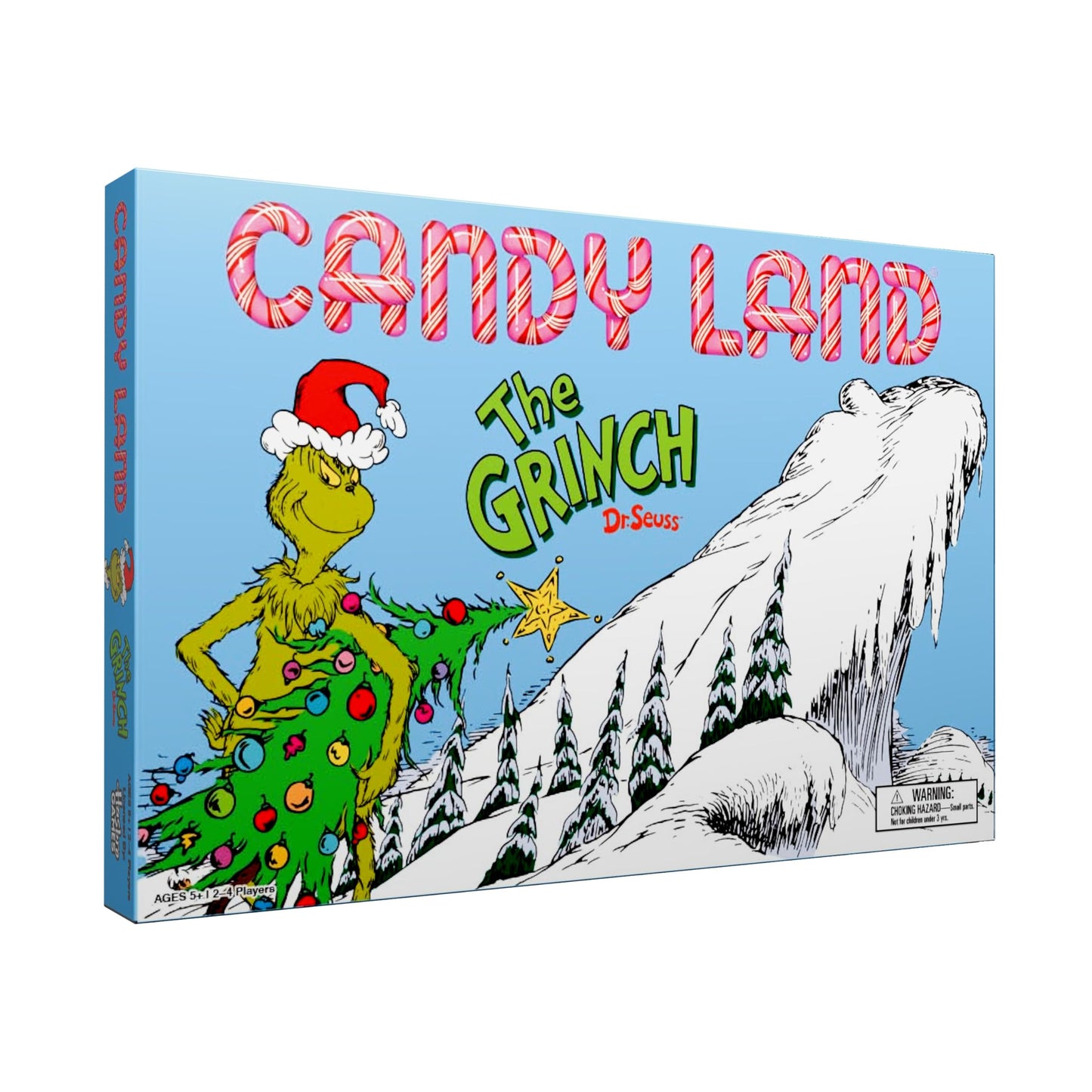 USAOPOLY Candy Land: The Grinch Board Game — Play as Who-Ville Characters