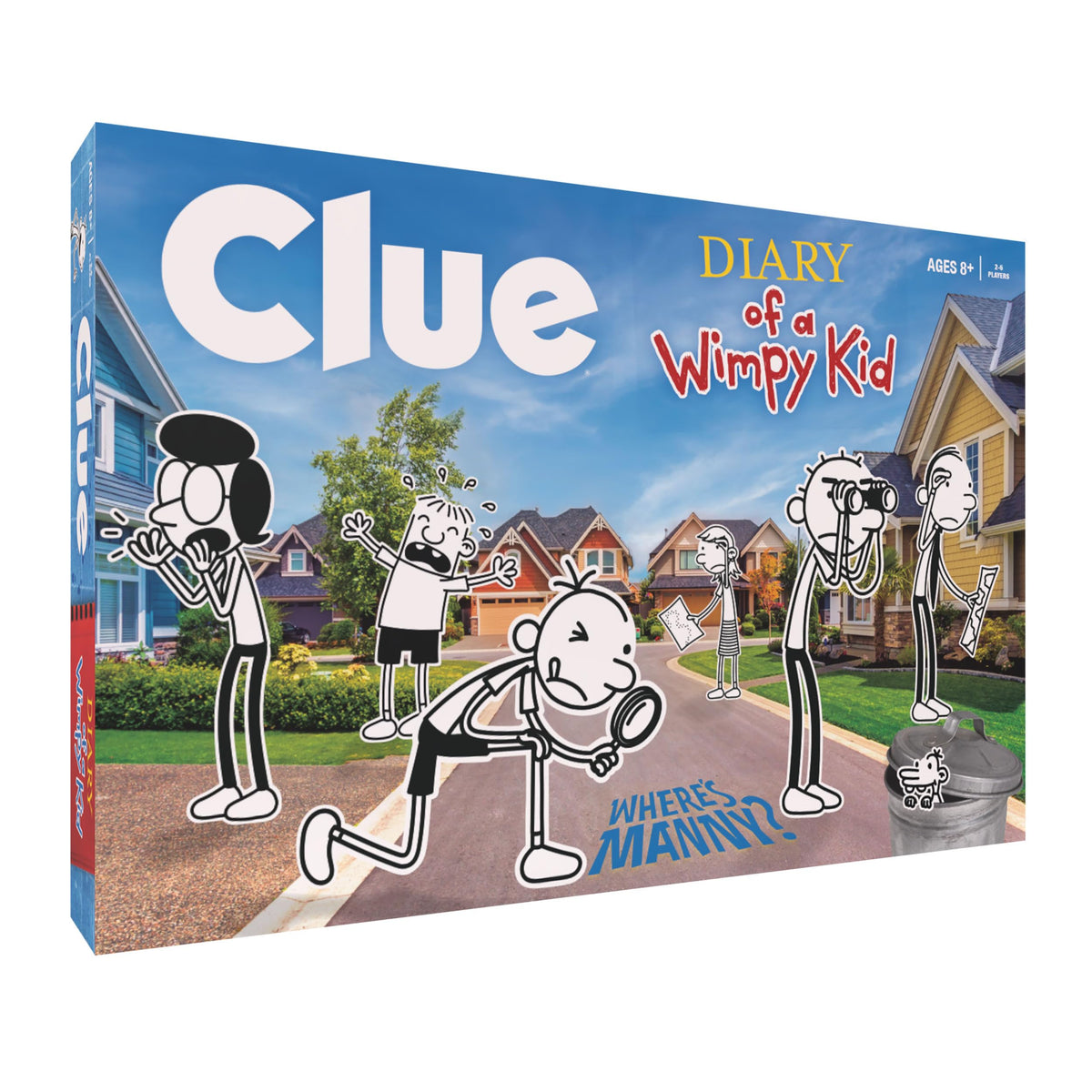 USAOPOLY CLUE: Diary of a Wimpy Kid – Official Collectible Clue Game