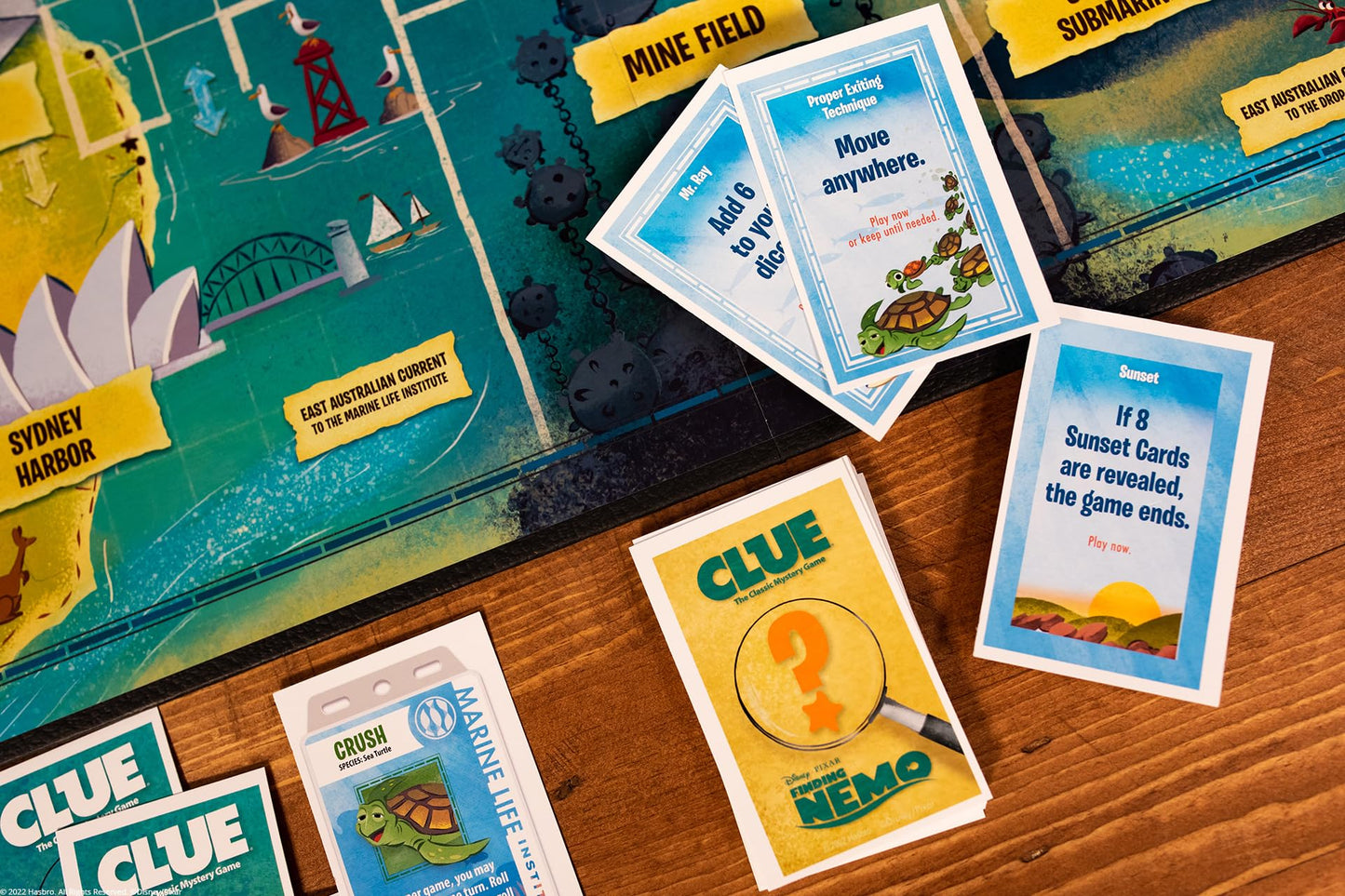 CLUE: Finding Nemo | USAOPOLY Officially-Licensed Family Mystery Game