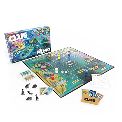 CLUE: Finding Nemo | USAOPOLY Officially-Licensed Family Mystery Game