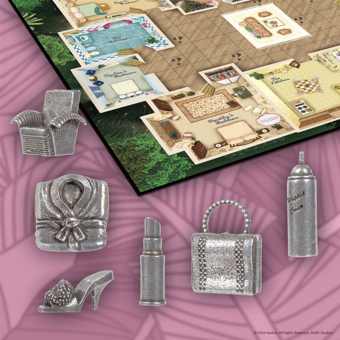 USAOPOLY Clue The Golden Girls Board Game | Officially Licensed Golden Girls Mystery