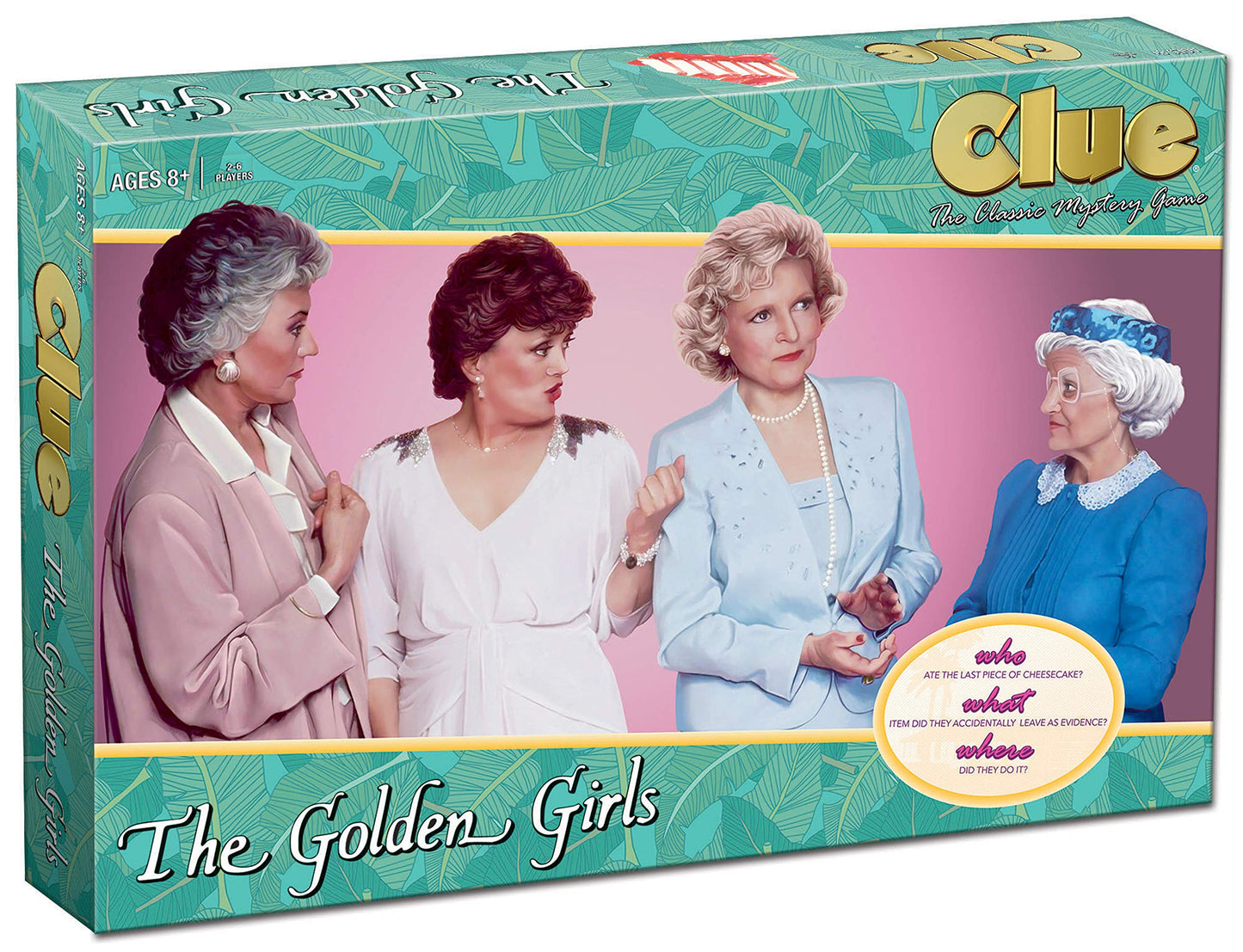 USAOPOLY Clue The Golden Girls Board Game | Officially Licensed Golden Girls Mystery